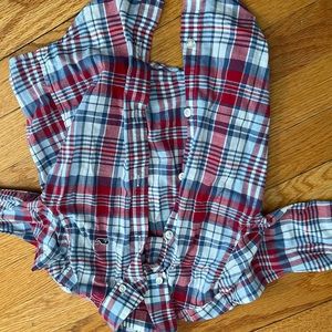 Vineyard vines plaid button down 2T